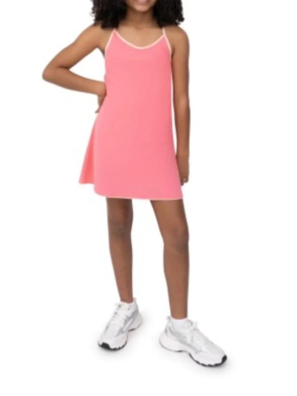 New!  High End Outdoor Voices Girls Dress with built in shorts